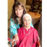 Divya Seth Shah Instagram - ♾️ Mummmmeeeeeee❤️ . . . #mymom #mum #mine #love #eternal