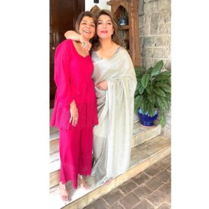 Divya Seth Shah Instagram - Thought I’d wait to post these on her Birthday 

But today’s a good a day as any.. 

My forever 
Even when I push her 🤍🤍

.

.

.

#sisters
