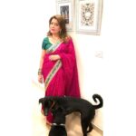 Divya Seth Shah Instagram - Can I get Just 1 picture Just 1!!! without Fur/ Tail/ Furry Tail 🤭❤️🤭 . . . Photography @the_eye_in_the_wild_mihika_ . . . #festival #indian #puja #ritual #divine #feminine #hindu #custom #fire #red #pink #dogsofinstagram #dog #indie#adopt #adoptdontshop