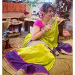 Divya Seth Shah Instagram - Celebrating Janamashtmi is My Legacy❤️ My Viraasat Makes Me So Happy and So Delighted to Decorate My Ladoo and Myself 😄 Yesterday was Special 🙌🏻 . Photography @the_eye_in_the_wild_mihika_ . #festival #indian #india #krishna #krishnalove #krishnajanmashtami #colours #love #joy
