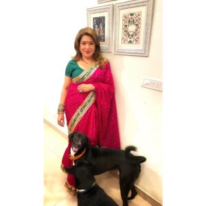 Divya Seth Shah Instagram - Can I get Just 1 picture 

Just 1!!!
without Fur/ Tail/ Furry Tail 
🤭❤️🤭

.

.

.

Photography @the_eye_in_the_wild_mihika_ 

.

.

.

#festival #indian #puja #ritual #divine #feminine #hindu #custom #fire #red #pink #dogsofinstagram #dog #indie#adopt #adoptdontshop
