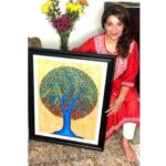 Divya Seth Shah Instagram - “Kanha se khali Haath kaise Jaa sakte Hai” Thank you for this Beautiful Tree of Life @manojgadpal27 The Heart and soul of an Artist The Tenacity of the Colours The Energy it emits The Love behind the Canvas 🙌🏻 This was a life enriching Experience… So much gratitude to @latikanath for her love and incredible hospitality @big5safarisz we are enthralled with Your Vast knowledge of the magic of the Jungle Dharma and infinite patience ! . . . #love#gratitude #safari #jungle #dawn #birdlovers #birds #wildlife #sentientbeings #home #nature #earth #respect #harmony #life #art #artist #soul