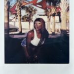 Doechii Instagram - Sorrrrry if I’m out of breath, taking @doechii’s polaroid left me SWEATY at #HangoutFest 🥵