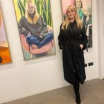 Dolly Alderton Instagram - Painting Women Writers, an exhibition by @susannedutoit2353 featuring twenty female writers is now on at @thelondonlibrary. Buy the book of images and Susanne’s accounts of painting them from @eiderdownbooks, or go to the library to see @clover.stroud and her little ginger cat, Juliet Jacques and her modernist sofa, @dredamitchell in her peacock chair she bought from Petticoat lane in the 80s, @dianaevanswriter in her starry night dress, me and my nobbly toes and so many other beautiful portraits of women writers in their place of work.