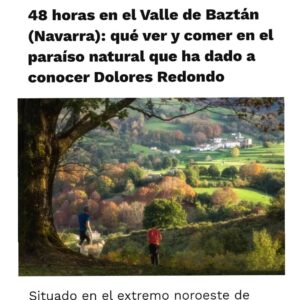 Dolores Redondo Instagram - El valle de Baztán ha conservado, lengua, tradiciones, danzas, canciones, leyendas y también maravillosas recetas gastronómicas. Yo contaba algunas en la Trilogía del Baztán. Si os acercáis a Elizondo intentad descubrirlas.
El enlace para leer el artículo entero está en mis historias. 
#trilogiadelbaztan #elguardianinvisible