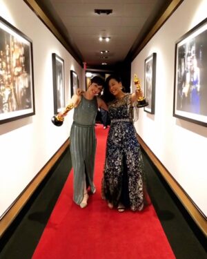 Domee Shi Instagram - Last night was the craziest, sweatiest, most amazing experience of my life 🤯 From the very bottom of my heart, thank you. Thank you so so so much. 🙏 Keep telling your stories, keep watching/supporting short films, and keep your hearts and stomachs full of love, y’all ❤️