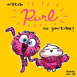 Domee Shi Instagram - Some Friday fanart! Congrats to @roxxykristen and her crew on the online debut of their short film Purl! Purl is one of many awesome new experimental shorts created at Pixar under the new Spark Shorts program. Go watch it now on Disney Pixar’s YouTube channel and enjoy the warm fuzzies! 🙌❤️✨