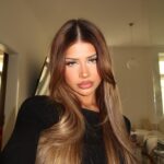 Dominique Alagia Instagram – entering my caramel kim era 🍯
dekuji za prekrasne vlasy!!! @profibeauty ✨
