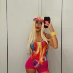 Dominique Alagia Instagram – Hi Ken?👄💓💝
#halloween2023 #barbie