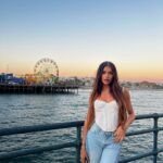 Dominique Alagia Instagram - pretty view 📍venice beach