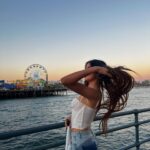 Dominique Alagia Instagram - pretty view 📍venice beach