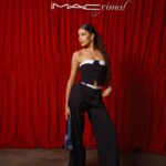Dominique Alagia Instagram – 🌹🍒🍷💋
thank you for inviting me! @maccosmeticscz @friendly___friends 
makeup: @clairekorinkova