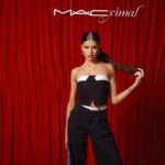 Dominique Alagia Instagram – 🌹🍒🍷💋
thank you for inviting me! @maccosmeticscz @friendly___friends 
makeup: @clairekorinkova
