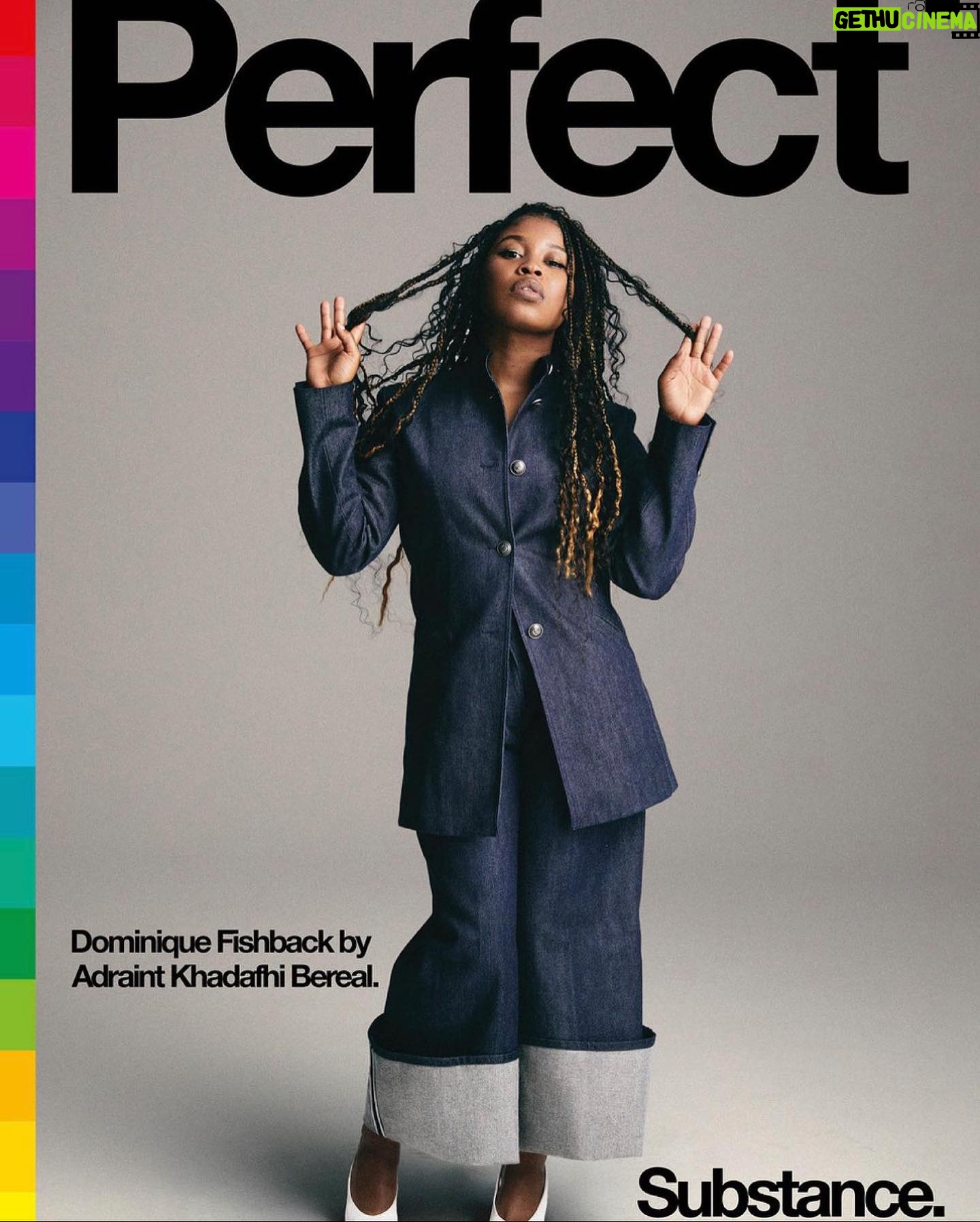 Dominique Fishback Instagram - Before the strike when I was home in nyc I had the privilege of being the subject of a refreshing shoot with @theperfectmagazine . 🦋🦋🦋 Photographer @adraintbereal Fashion Editor @bryanboy Talent @domfishback Writer @paul_flynn Hair @elizabeth.semande Make-Up @billieegene Nails @maymisan Fashion @loropiana Executive Producer @tristan__rodriguez Production @tcreativenyc Casting @itboygregk @gkldprojects Production Coordinator @mehow123 Photography Assistance @christean.kareem Styling Assistance @maxjw.__