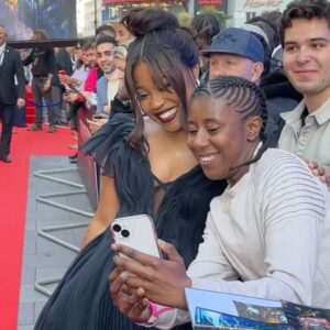 Dominique Fishback Instagram - Incredible experience premiering #transformers #Riseofthebeasts in London. ✨✨✨ thank you mates 🥰

Last leg of the tour but so much more celebrations to share.