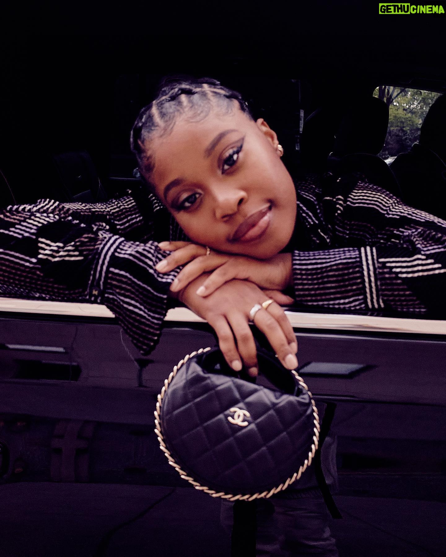Dominique Fishback Instagram - @elleusa thank you for capturing my Cinderella night with @chanelofficial … I’m obsessed with these shoes 🫠 thank you for having me 🤩🤩🤩
