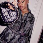 Dominique Fishback Instagram - @elleusa thank you for capturing my Cinderella night with @chanelofficial … I’m obsessed with these shoes 🫠 thank you for having me 🤩🤩🤩