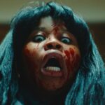 Dominique Fishback Instagram - I just want to say thank you so much to everyone for the love and support for @swarmonprime . Shout out the creatives and crew who helped to create such an icon character. From wardrobe to hair, lights and sound. The amazing cast. ( been sharing behind the scenes of these terrific actors) To have the show drop around the same time as my birthday has made this the time of my life and also harder to engage and get back in real time but I deeply appreciate it for real. I want to know your favorite moments and episodes below❤️ PS I LOVE THIS PICTURE SO MUCH. This shot reminds me of the old horror films from like the 70s which @janinenabers I need that list of movies!!! #swarmonprime #swarm #heroinewithathousandfaces