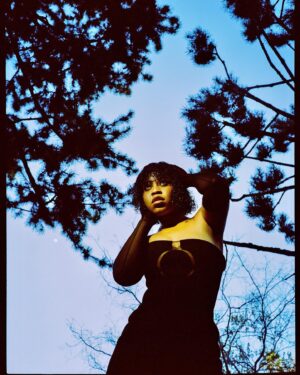Dominique Fishback Instagram - The extraordinary @keke took the time out of her busy boss life to interview me for @interviewmag on behalf of #swarm. I love this conversation so much. Check it out at the link in my bio.

Thank you interview for having me 🌸

Photos by @luisa_opalesky 
Styled by Cody Allen
Hair by @sharifposton 
Makeup by @zaheersyn