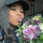 Dominique Fishback Instagram - To be PRESENT. I owed myself a birthday detached from my phone as much as possible. This whole week leading up to Dom Day as Prime video called it (🥹)was nothing short of epic. SWARM premiered to so much love and praise …beyond what I could’ve hoped for. I came home to Brooklyn and spend my birthday with Angela Yee ( out today 1pm et) and Z100( available now) After that I went to Wyckoff Gardens Center in Brooklyn to speak to some kids. To be able to go there on my birthday felt more like purpose being fulfilled than a celebration of me. I didn’t not expect anything still they bought me cake and roses and sing Happy Birthday to me and counted up to 32 😳😂…Then I saw my mom and sister. I came to my hotel with so many flowers waiting for me. I had FaceTime, calls and was showered with love. Thank you guys 🥹😍🥹 For me though- I launched my own collection of #BeYourselfLove hats and hoodie that you can buy at the link in bio. 🚀🚀🚀 More reflection to come