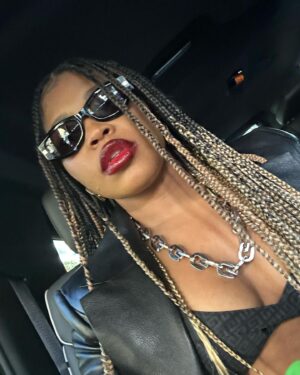 Dominique Fishback Instagram - DOMINIQUE X GIVENCHY 

& I like it like that 😮‍💨😮‍💨😮‍💨