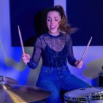 Domino Santantonio Instagram - Domino absolutely nails a drum cover of Clocks by Coldplay. 🥁🕘 This song is timeless, wouldn’t you agree? Let her know what you think of her cover in the comments 💬 #clocks #clockscoldplay #coldplayclocks #clockscover #clocksdrums #drums #drumcover #drummer #dominosantantonio #thomann