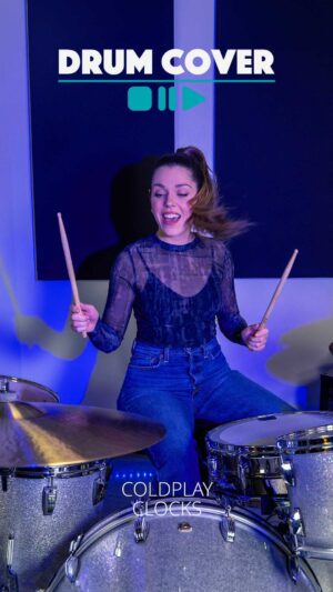 Domino Santantonio Instagram - Domino absolutely nails a drum cover of Clocks by Coldplay. 🥁🕘 This song is timeless, wouldn’t you agree? Let her know what you think of her cover in the comments 💬

#clocks #clockscoldplay #coldplayclocks #clockscover #clocksdrums #drums #drumcover #drummer #dominosantantonio #thomann
