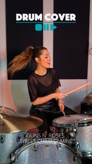 Domino Santantonio Instagram - Domino completely nails this cover of the rock ‘n’ roll classic, Sweet Child O’ Mine by Guns ‘n’ Roses! What do you think? Show her some love in the comments!

#gnr #gunsnroses #sweetchildomine #sweetchildofmine #rocknroll #rockmusic #drumming #drumbash #dominosantantonio #thomann