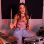 Domino Santantonio Instagram - Domino covers the title track from Taylor Swift’s 2019 album, Lover 💝 and we absolutely love it! What do you think? Let us know which is your beloved Taylor Swift song in the comments! 💬 #lover #lovercover #lovertaylorswift #taylorswiftlover #loveralbum #drumcover #drumlover #drums #drummer #dominosantantonio #thomann