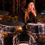 Domino Santantonio Instagram - Happy Friday the 13th 👻 I always feel like somebody’s watching me 👀😈 #somebodyswatchingme #rockwell #halloween #fall #friday13th #night #scary #forest #drums #drummer #drumming #drumcover #batterie #vicfirth #gewa #gewag9 #ekit #electronicdrums #throwback #thomannmusic #thomannsdrumbash @thomann.music @gewadigitaldrums