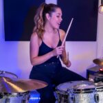 Domino Santantonio Instagram - You asked for it and Domino got behind the kit to perform Vampire by Olivia Rodrigo! Let us know what you think in the comments and comment more songs for @dominosantantonio to cover! 🥁 @oliviarodrigo #oliviarodrigo #vampire #vampireoliviarodrigo #drumcover #drummer #drummers #drumming #thomannsdrumbash #drumbash #thomann #speakmusic