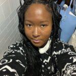 Donshea Hopkins Instagram – just some more random bathroom selfies ft. my lab coat 🥼