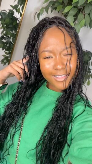 Donshea Hopkins Instagram - quick switch up for BHM 🖤 courtesy of @braidme._ 

#WeTheCulture