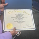Donshea Hopkins Instagram - two honor societies in two weeks 🥂 ΦΑΘ & ΣΑΠ *on tues, may 2nd I was inducted into the National History Honor Society and on mon, may 8th I was inducted into the National Society for Leadership and Success* thank you so much @cmsvleads @thensls @cmsvhistory @phialphatheta for recognizing my achievements with these great honors 🤍