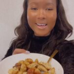 Donshea Hopkins Instagram - my perfect (stovetop) roasted potato side dish 🥔 ( see recipe instructions below ) Fun Fact: Did you know potato chips were invented by black people? In the summer of 1853, Afro-Native American siblings George Speck Crum and his sister Catherine Speck Wicks invented the world famous snack. While George was working as a cook at Moon’s Lake House in Saratoga Springs, New York. Oh did I mention, they were New Yorkers too?! Anyways. Legend has it, a patron ordered a plate of French fried potatoes and sent them back to Crum’s kitchen, because felt they were “too thick and soft.” In an attempt to teach the picky patron a lesson, George with the help of his sister Catherine sliced a new batch of potatoes as thin as possible, then fried them until they were hard and crunchy, and served them with a heaping amount of salt. They sent the dish back out to the patron. Much to their surprise he actually loved the dish and it became a hit! In 1860, 7 years after the invention. George Crum purchased a building on Malta Ave, near Saratoga Lake, and began catering to a plethora of clients such as The Vanderbilt’s, Jay Gould, Henry Hilton, and more. George made sure a basket of potato chips were placed on every table. George and Katherine, never attempted to patent their potato chip invention. The snack was eventually mass-produced and sold in bags without giving them any credit. Today we honor and celebrate George Speck Crum and Katherine Speck Wicks for reinventing the way we eat and think about potatoes. Recipe: 1. Boil one small bag of golden baby potatoes in salted water for 30-45 mins (until tender and can pierce with a fork) 2. Strain and rinse with cold water. Then slice diagonally in half and then quarter the half slices. 3. Place the slices in a marinade of your choice. I used vegan butter with a pinch of sea salt. 4. Heat up your pan then place marinated potatoes inside and season. I used sea salt, black pepper, sage, thyme, basil, and oregano. You can add a bit of citrus to brighten up the dish if you want! 5. Let potatoes sear for 15 mins on medium heat. Then serve. *times may need to be adjusted based on the cookware and stove you’re using*