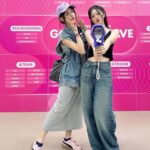 Dora Hsieh Instagram - 來看我們最棒的super lady💟💟 喊到喉嚨超痛，但全場真的超大聲 奶味藍讚爆🥰🥰