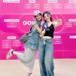 Dora Hsieh Instagram - 來看我們最棒的super lady💟💟 喊到喉嚨超痛，但全場真的超大聲 奶味藍讚爆🥰🥰