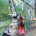 Doretta Papadimitriou Instagram - Χρώμα στο χρώμα ,έτσι για να πάμε κόντρα σε όποια μουντάδα.🧡💚❤️ #sunday