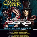 Doro Pesch Instagram - Wow! This is soooo awesome!!! I'm super happy to tell you guys that we're touring with Alice Cooper this fall! I love Alice! 🐍 Can't wait to see you all!!! This will be wild!!! 🤘💪❤️🙏 #Love, #Doro - @alicecooper @alicecoopersolidrock @nightswithalicecooper @hurricanenita @disvicious1 @officialchuckgarric @ryanroxie @glen_sobel - - - - #doropesch #conqueress #allweare #warlock #allformetal #triumphandagony #alicecooper #dorofürimmer #metal #heavymetal #rock #metalhead #metalqueen #queenofmetal #fürimmer #metalheads #rocknroll #hairmetal #blondeshavemorefun #vegan #soberlife #nuclearblastrecords @nuclearblastrecords #monstersofrock #monstersofrockradio #schoolsoutforever #thecoop