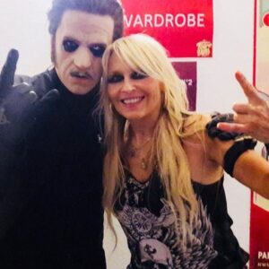 Doro Pesch Instagram - Happy birthday to Papa Emeritus!
Have a nice one 😉 
🤘💪❤️🙏
Love, #Doro
-
@thebandghost 
-
-
-
-
#doropesch #conqueress #allweare #warlock #allformetal #triumphandagony #dorofürimmer #heavymetal #rock #metalhead #metalqueen #queenofmetal #fürimmer #doro40 #metalheads #blondeshavemorefun #vegan #soberlife #nuclearblastrecords @nuclearblastrecords #monstersofrock #monstersofrockradio #bday #birthday #happybirthday #hbd #happybday #tobiasforge #ghost #PapaEmeritus