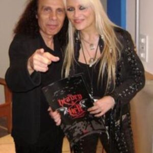 Doro Pesch Instagram - So many great memories!
Ronnie, you will never be forgotten!
Rest in peace, my friend!
🤘🌈💪❤️🙏
#Love, #Doro
-
@_ronniejamesdio 
@diocancerfund 
-
-
-
-
#doropesch #conqueress #allweare #warlock #allformetal #triumphandagony #dio #ronniejamesdio #rainbow #blacksabbath #rip #dorofürimmer #metal #heavymetal #rock #metalhead #metalqueen #queenofmetal #fürimmer #metalheads #rocknroll #diocancerfund #heavenandhell #vegan #soberlife #nuclearblastrecords @nuclearblastrecords #monstersofrock #monstersofrockradio
