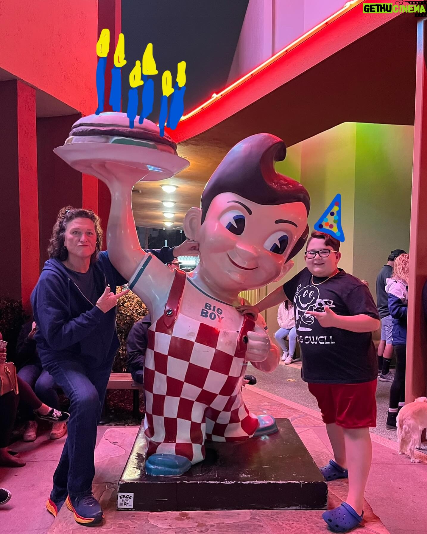 Dot-Marie Jones Instagram - HAPPY 11Th BIRTHDAY TO MY BEST GOOD FRIEND!!! @bakedbybennj WE CANβT WAIT TO CELEBRATE π AND BE WITH YOU THIS WEEK! 2 DAYS!!! WHOOOP!! @bridgettcjones AND I LOVE YOU TO THE MOON!!!!πππππβ€οΈβ€οΈβ€οΈπ¨π»βπ³ OOOOPPPS DIDNT MEAN TO ADD A POLL HAHAHA BUT HIT YES ANYWAY π«’hahah