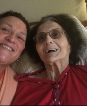 Dot-Marie Jones Instagram - Two years ago today my momma went to be with my dad. In heaven.🙏🏻❤️I miss her every day and still go to call her everyday. She was strong, smart, funny and spoke her mind!! I love that!  One of the best things she told me when I didn’t book a job after an audition was “well piss on em, you’ll get the next one”  I think of that every day and so many other things she said and did!! I miss and love you momma I know you and dad are catching up after 49 years apart. Call people that you love and who matter cause there are no do overs.  I called momma everyday and would go see her as much as I could. ❤️🙏🏻 #mommaeva