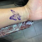 Dot-Marie Jones Instagram - FOR YEARS I HAVE ALWAYS SEEN A MONARCH BUTTERFLY WHEN OUT IN THE YARD. I ALWAYS KNEW IT WAS MY DAD SHOWING UP AND ALWAYS TALK TO IT AS SO AND WOULD SAY “HI DAD” AND NOW THAT MY MOMMA HAS PASSED A YEAR AND A HALF AGO I’M SEEING MORE! IT MAKES ME HAPPY AND SAD ALL AT THE SAME TIME. I WILL NEVER HAVE A DAY WITHOUT SEEING ONE NOW. I WASNT GOING TO POST THIS CAUSE ITS SOMETHING PERSONAL TO ME BUT I THOUGHT MAYBE SOMEONE ELSE COULD FIND A COMFORT IN SEEING SOMETHING THAT IN YOUR OWN LIFE THAT CONNECTS TO A LOVED ONE. @andrey_bla THANK YOU OUR NEW BROTHER FOR TAKING CARE OF @bridgettcjones AND MYSELF!!! ❤️❤️❤️🦋🎲 🎲