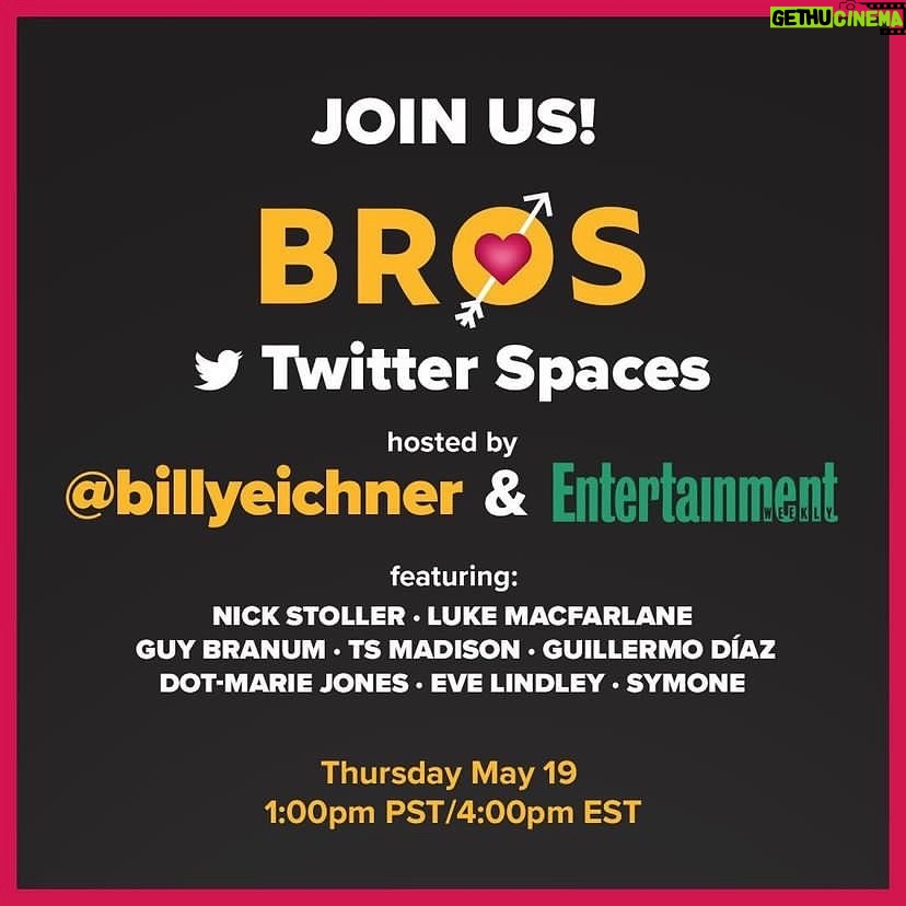 Dot-Marie Jones Instagram - WHOOOOP GONNA BE FUN!! @billyeichner @brosthemovie @universalpictures