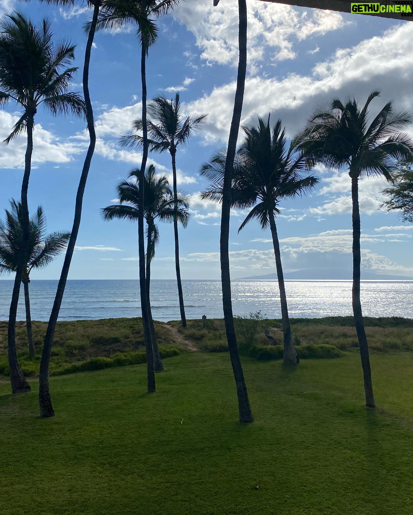 Dot-Marie Jones Instagram - Nap on the beach! I never wanna leave here!! Thank you Hawaii for a slice of heaven, thank you may We have another. @bridgettcjones #MAUI π€π»β€οΈπ’πΊπΈ π π