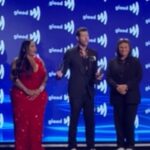 Dot-Marie Jones Instagram - @bridgettcjones THANK YOU FOR BEING THE BEST DATE EVER AND THE LOVE OF MY LIFE!!! CONGRATULATIONS to @billyeichner @guybranum @therealtsmadison AND THE REST OF THE CAST AND CREW OF BROS!!!🏆🏆🏆🏆 WE WON!!! THANK YOU @glaad FOR A BEAUTIFUL NIGHT!! SO MANY TRULY WONDERFUL PEOPLE HERE TONIGHT! LOVE YALL🏆🌈🤟🏼❤️🦋#BROS #brosthemovie 🌈🌈🌈🏆🥹❤️