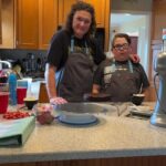 Dot-Marie Jones Instagram - Baking with @bakedbybennj part 2 @dotmariejones
