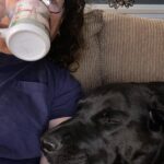 Dot-Marie Jones Instagram - HAVING COFFEE COFFEE WITH FANCY SHES AMAZING! 100% LOVE HAVE A GOOD WEEKEND AND BE NICE, IT’S EASY!! LOVE YALL❤️☕️🐶 #canecorsolab #adoptdontshop HAD THIS AMAZING PUP IN OUR FAMILY ALMOST 4YEARS. @bridgettcjones ❤️❤️❤️