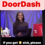 Dr. Contessa Metcalfe Instagram - If you feel sick, @doordash !! Very Respectfully, #DrContessa #HauteDoc 🫶🏾❤️‍🩹